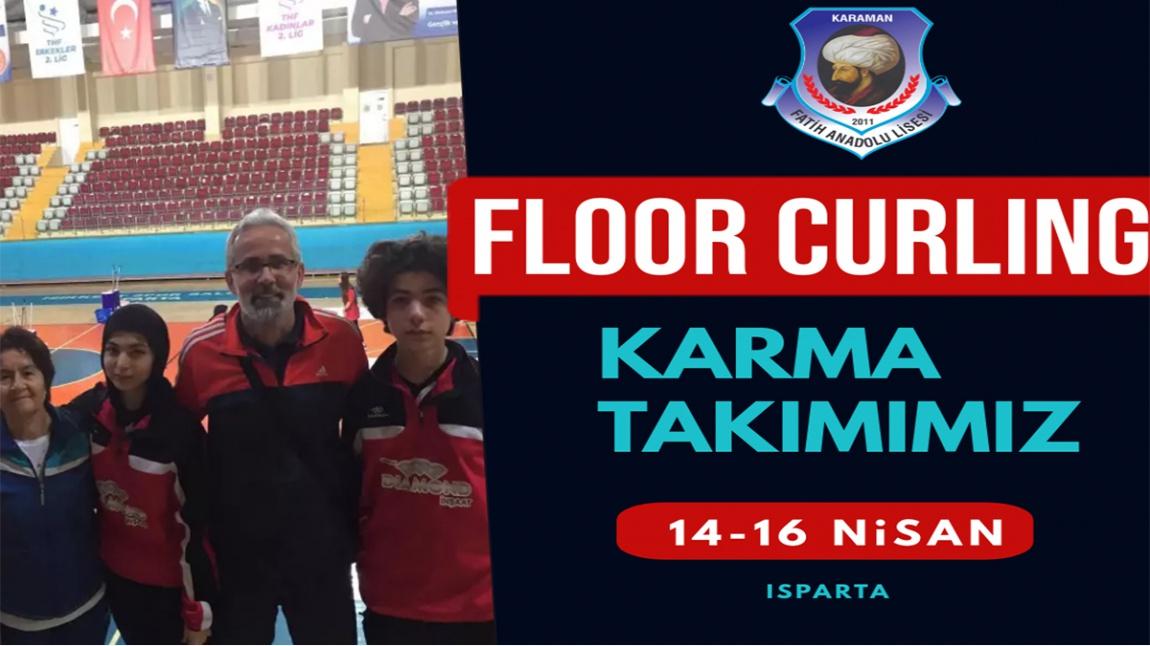 Floor Curling Karma Takımımız Isparta'da